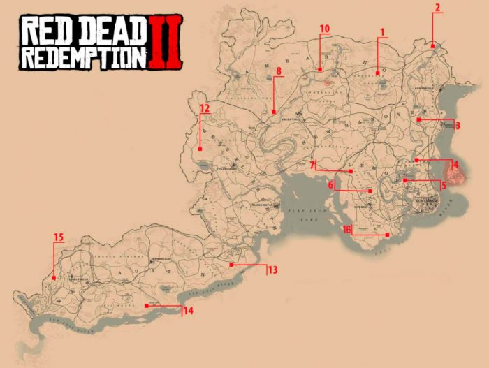 Red Dead Redemption 2 - Donde todos Animales Legendarios - Arcader