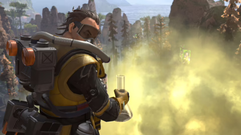 Apex Legends - Caustic, gaseando enemigos 1