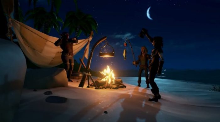 Sea of Thieves cooking