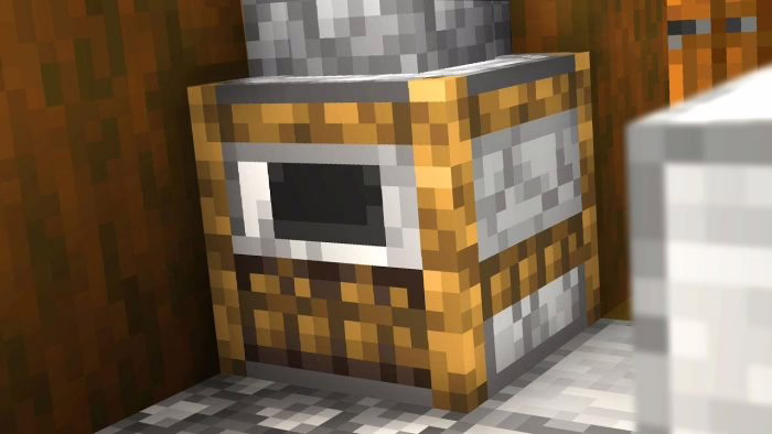 Minecraft - Cómo hacer un ahumador (1.14) 3