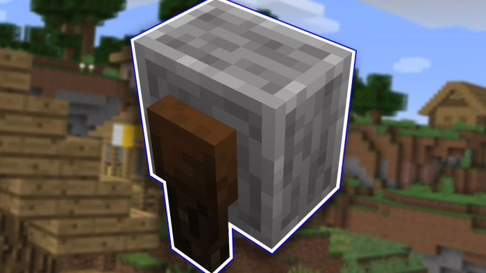 Minecraft - Cómo hacer una afiladora / amoladora (1.14) 1
