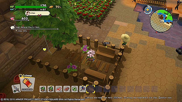 Dragon Quest Builders 2 - Cómo construir el Parque de Juegos