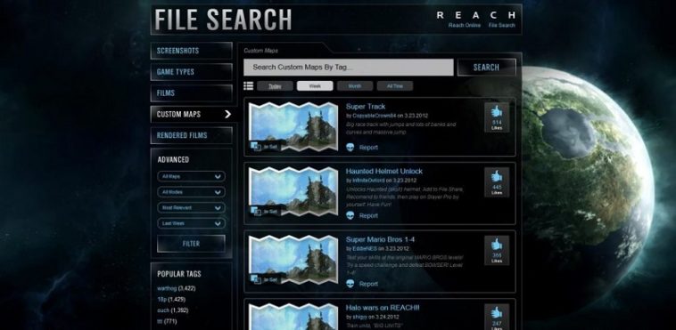 Halo Reach - Cómo descargar Mapas y Modos Personalizados