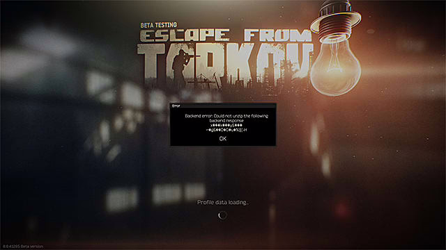 Escape From Tarkov - Solución al error del panel de control