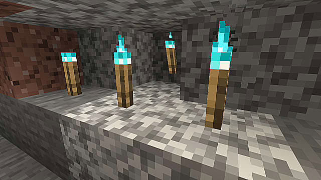 Minecraft - Cómo hacer una Antorcha de Fuego del Alma (1.16) 1