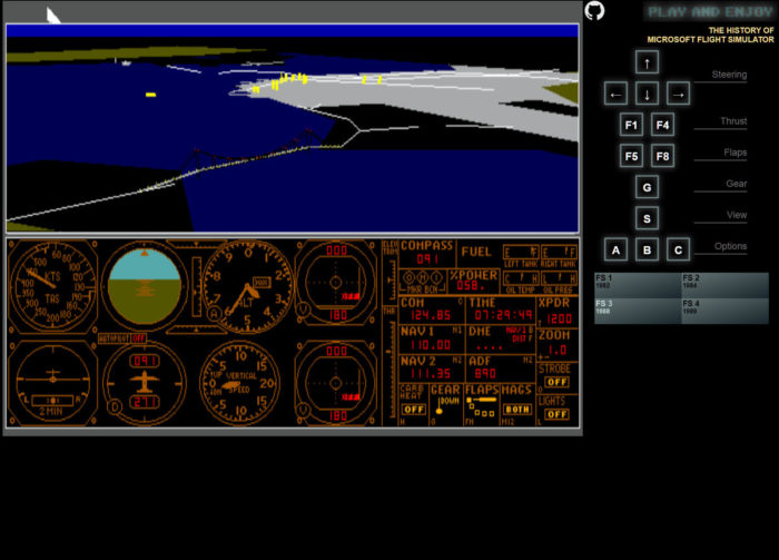 Flight Simulator - Prueba las primeras versiones del simulador desde tu navegador completamente gratis