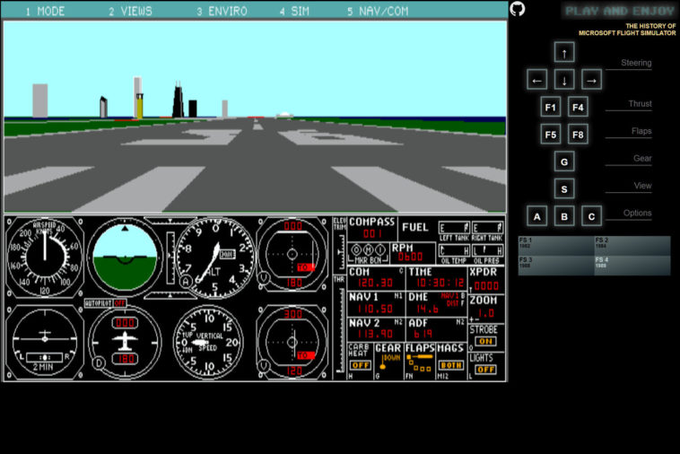 Flight Simulator - Prueba las primeras versiones del simulador desde tu navegador completamente gratis 1