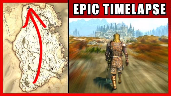 The Elder Scrolls V: Skyrim - Walk Across