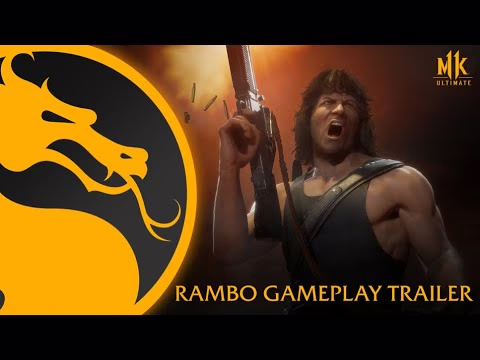 Mortal Kombat 11 Ultimate - Rambo Gameplay Trailer