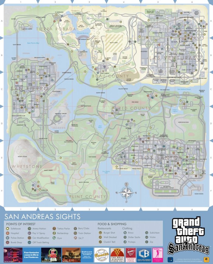 Game Map: Grand Theft Auto V - Atlas View  Trucos para gta v, Juegos de gta,  Trucos de juegos