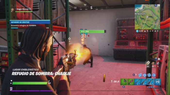 Fortnite - Dónde encontrar refugios de sombra 2