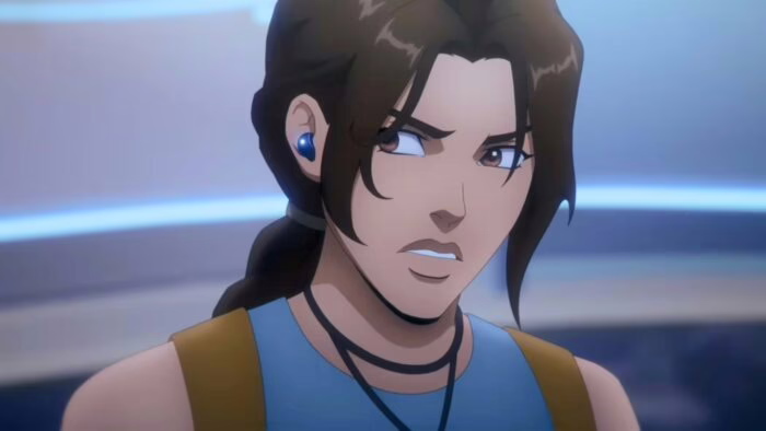 Lara Croft en la serie animada Tomb Raider temporada 2