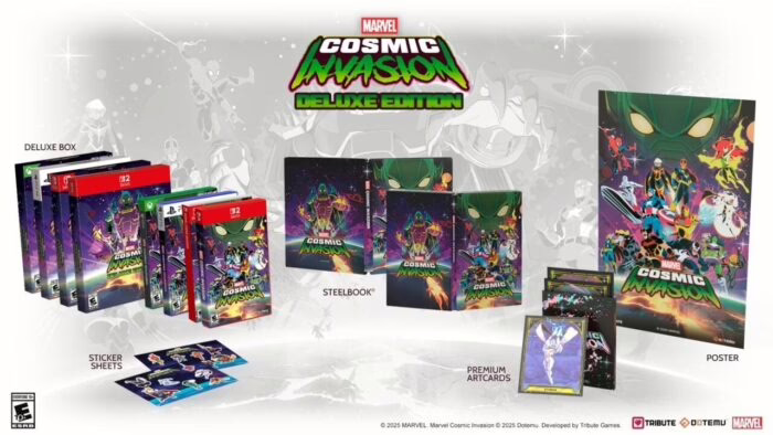 Contenido de la edición Deluxe de Marvel Cosmic Invasion para PS5