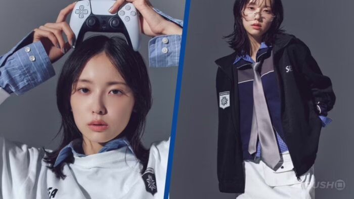 Konatsu Kato con ropa inspirada en Silent Hill F y PlayStation